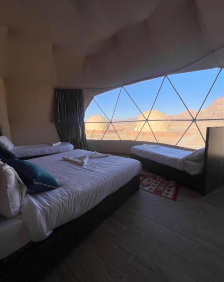 Abdullah Luxury Camp Leilighet Wadi Rum Eksteriør bilde