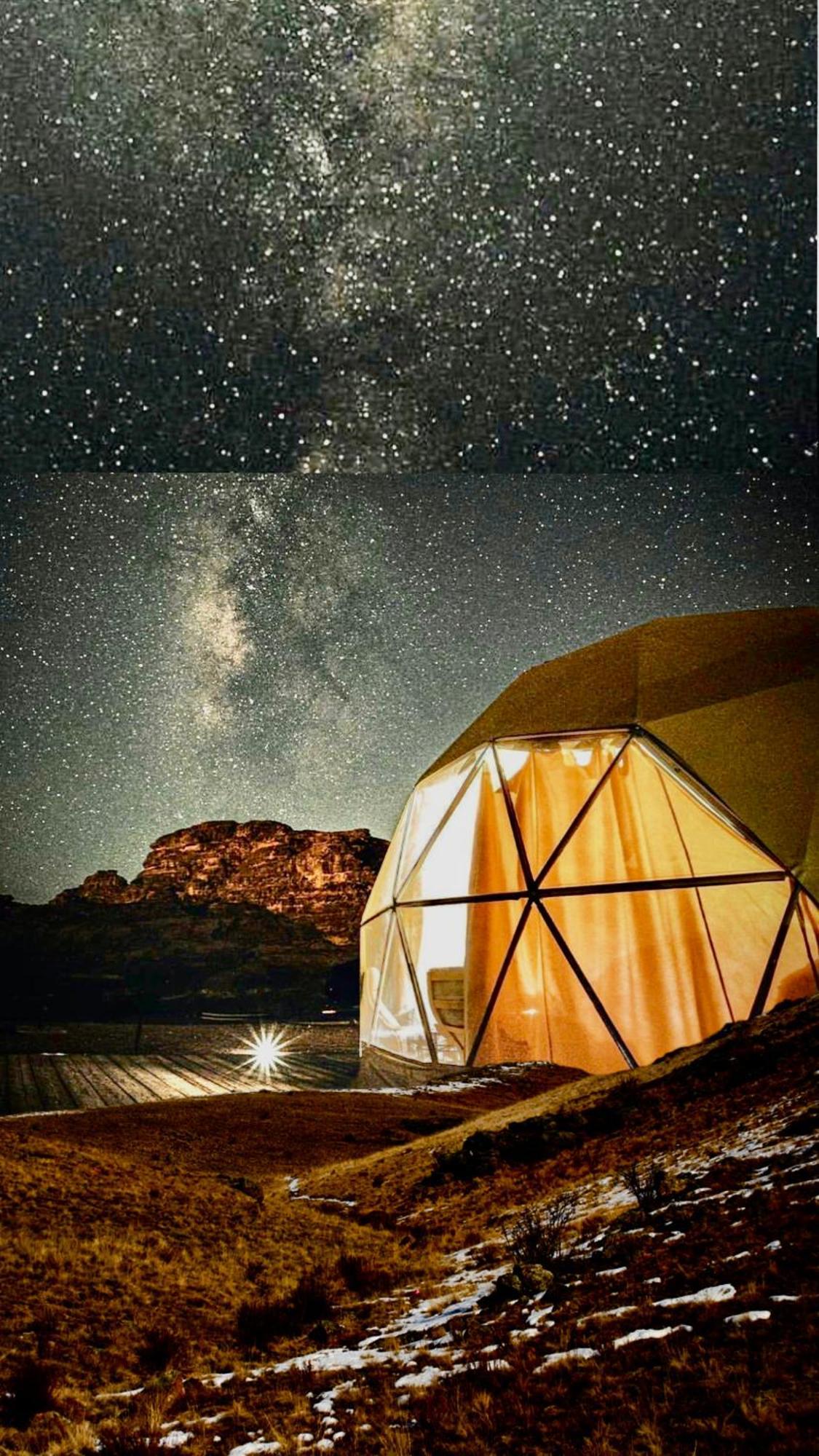 Abdullah Luxury Camp Leilighet Wadi Rum Eksteriør bilde