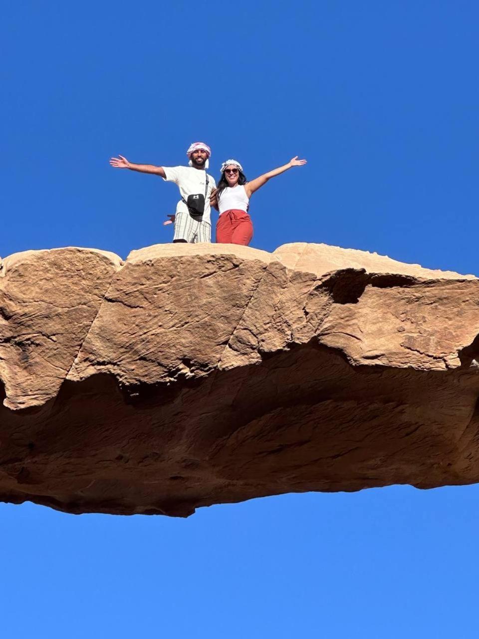 Abdullah Luxury Camp Leilighet Wadi Rum Eksteriør bilde