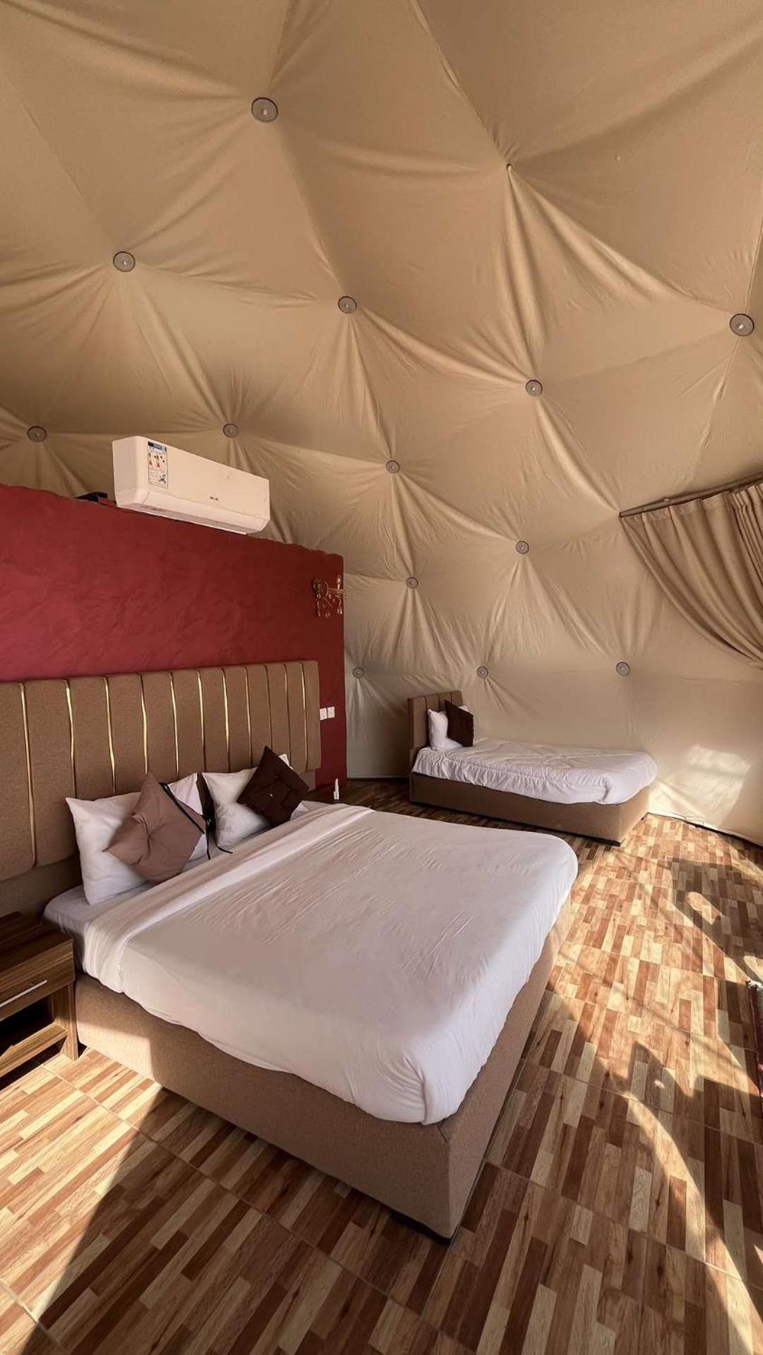 Abdullah Luxury Camp Leilighet Wadi Rum Eksteriør bilde