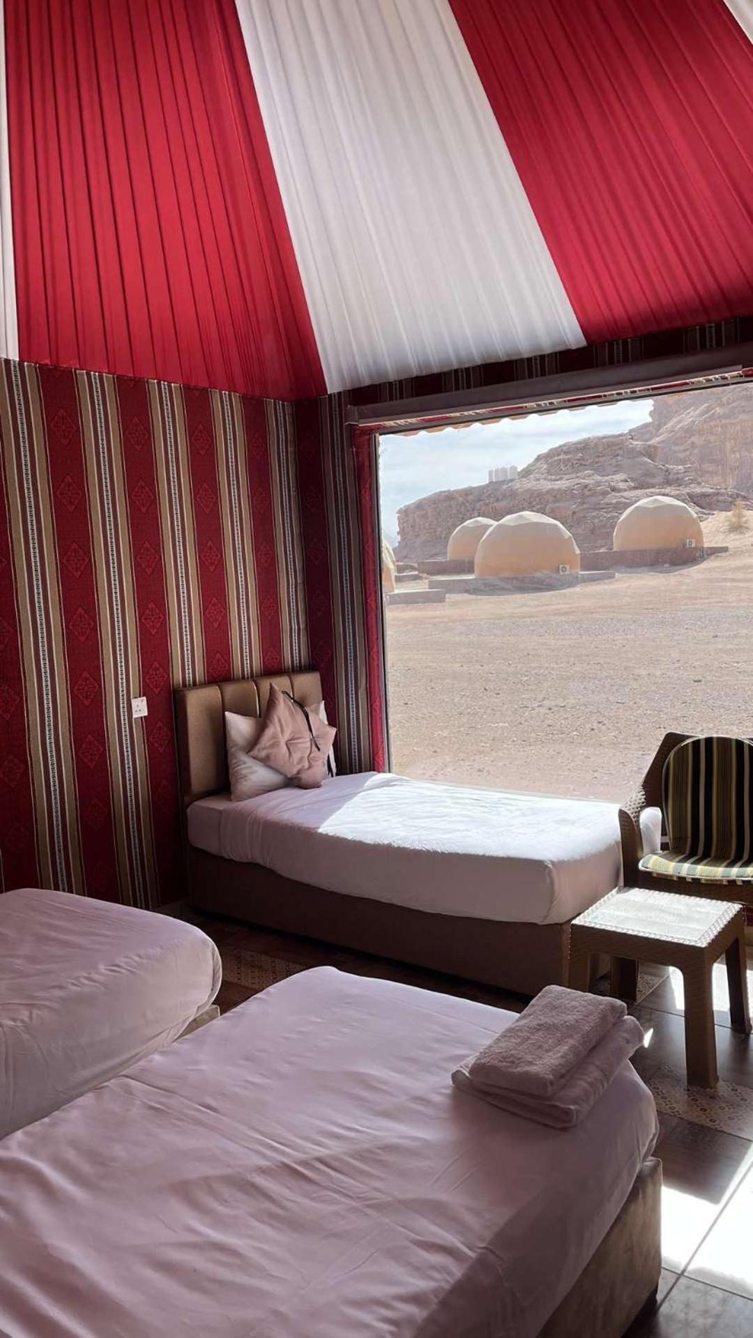 Abdullah Luxury Camp Leilighet Wadi Rum Eksteriør bilde