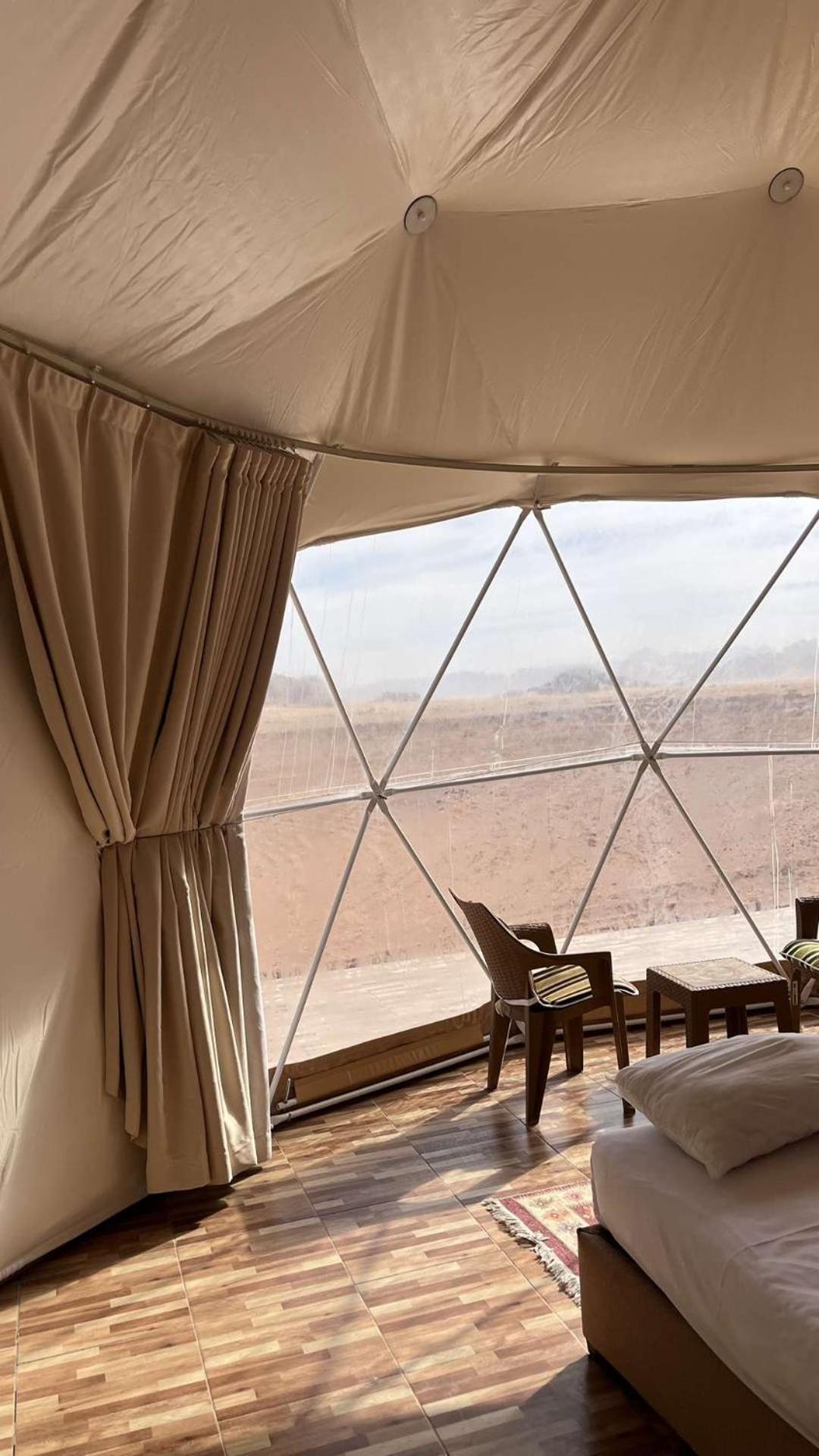 Abdullah Luxury Camp Leilighet Wadi Rum Eksteriør bilde
