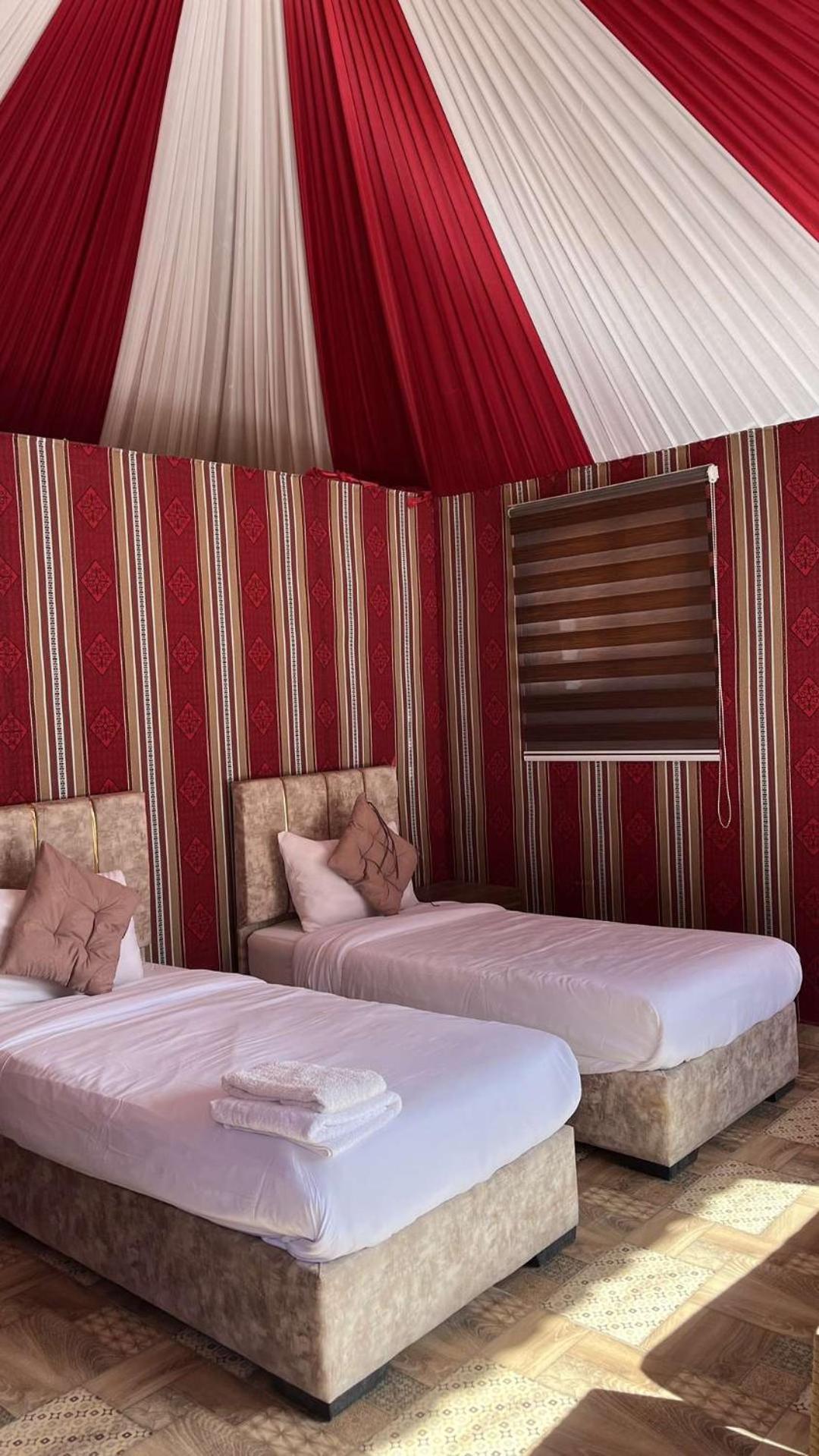 Abdullah Luxury Camp Leilighet Wadi Rum Eksteriør bilde