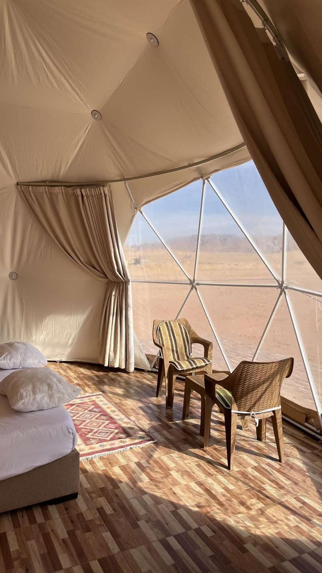 Abdullah Luxury Camp Leilighet Wadi Rum Eksteriør bilde