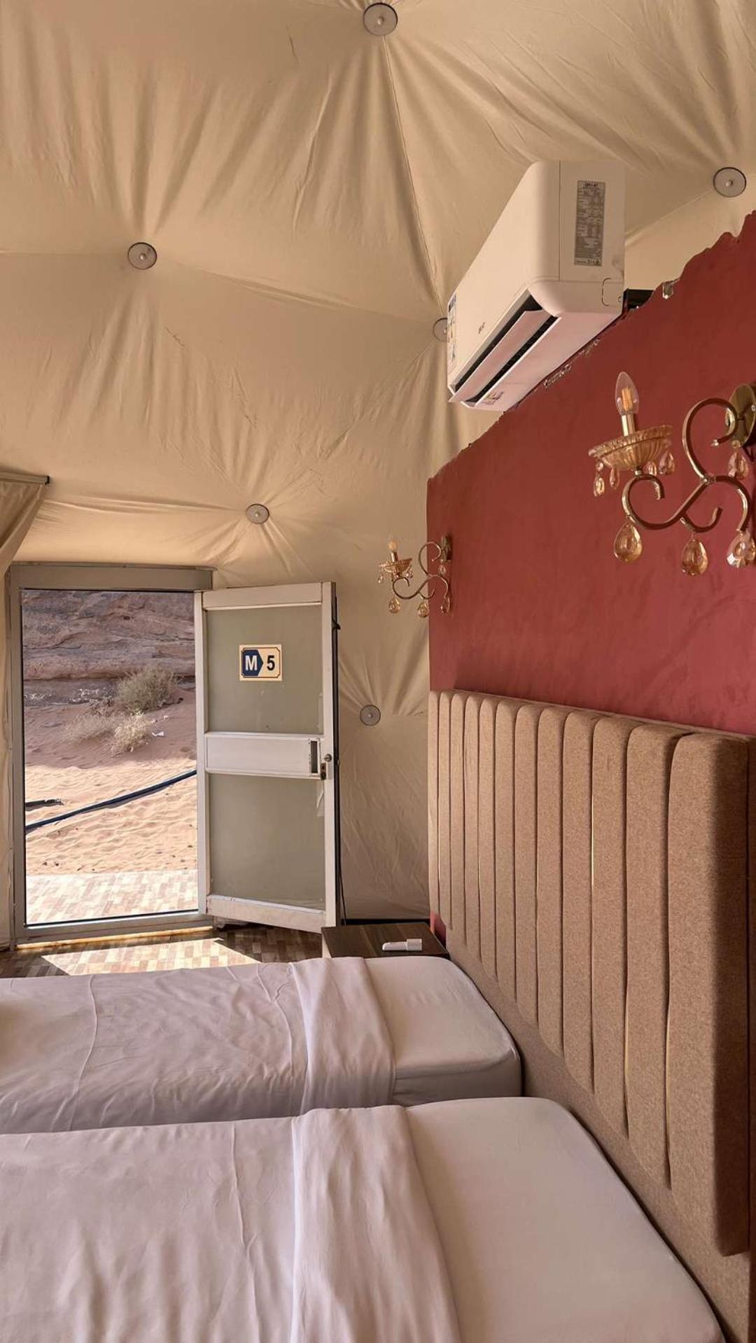 Abdullah Luxury Camp Leilighet Wadi Rum Eksteriør bilde